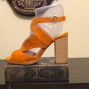 Size 8 Kid Suede Sandal